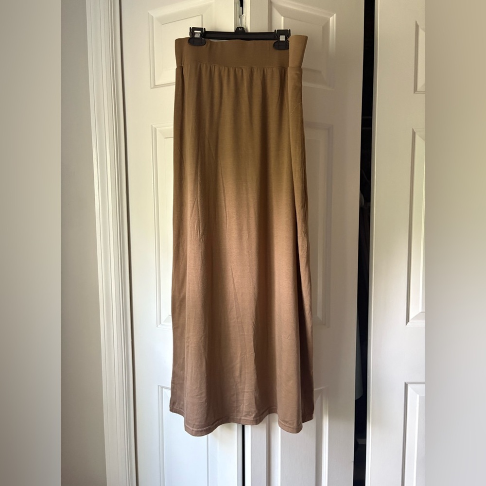 Inherit Co Maxi Tan Women's Skirt